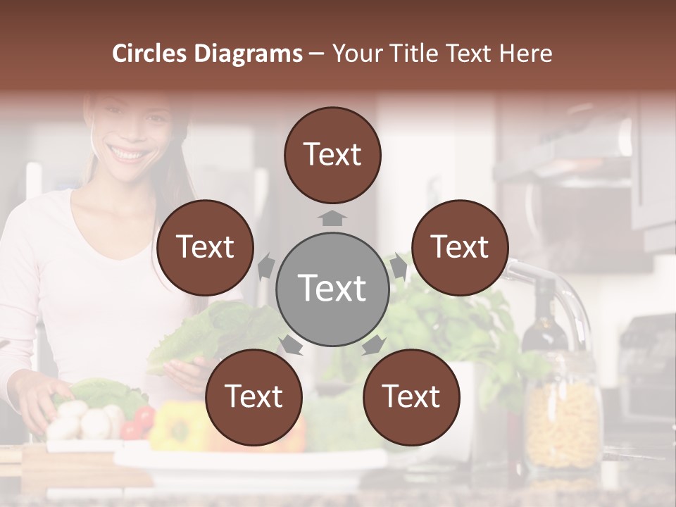 Preparing Fresh Eat PowerPoint Template