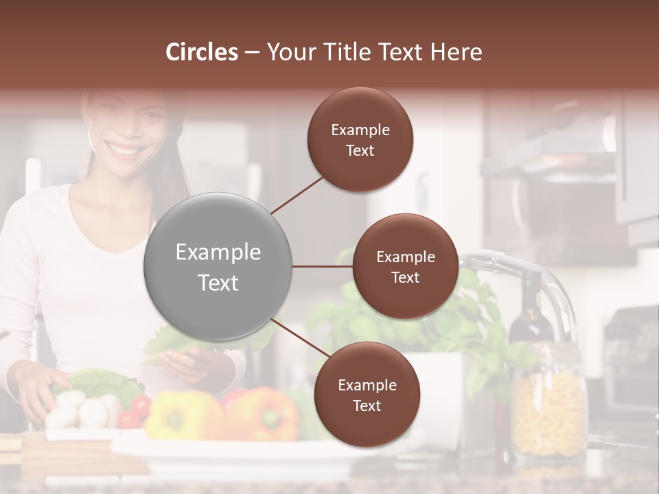 Preparing Fresh Eat PowerPoint Template