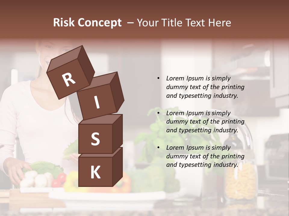 Preparing Fresh Eat PowerPoint Template