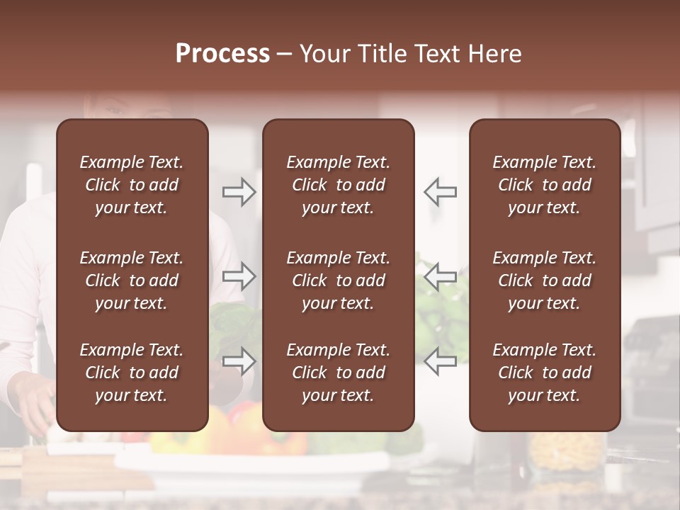 Preparing Fresh Eat PowerPoint Template