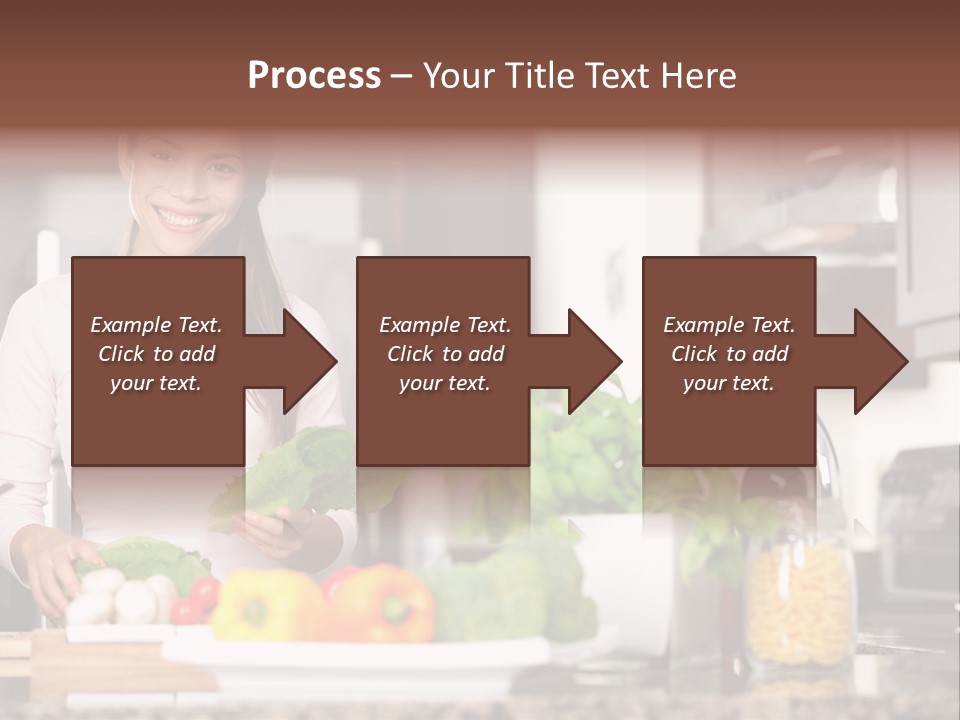 Preparing Fresh Eat PowerPoint Template