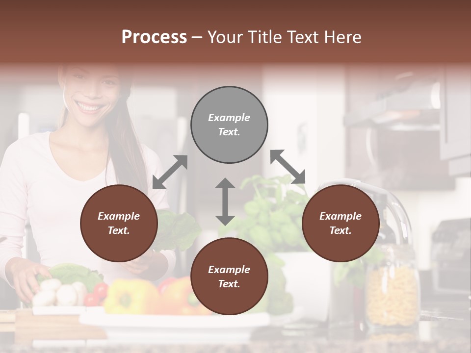 Preparing Fresh Eat PowerPoint Template