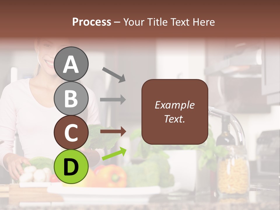 Preparing Fresh Eat PowerPoint Template