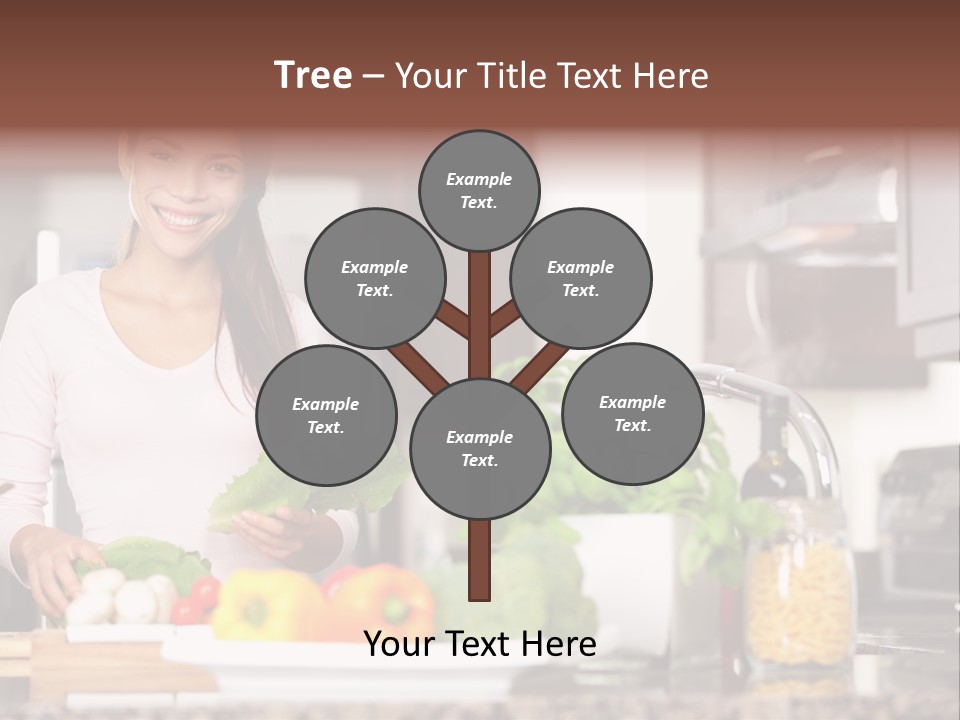Preparing Fresh Eat PowerPoint Template