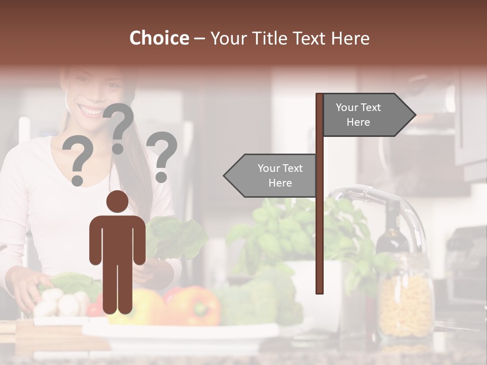 Preparing Fresh Eat PowerPoint Template