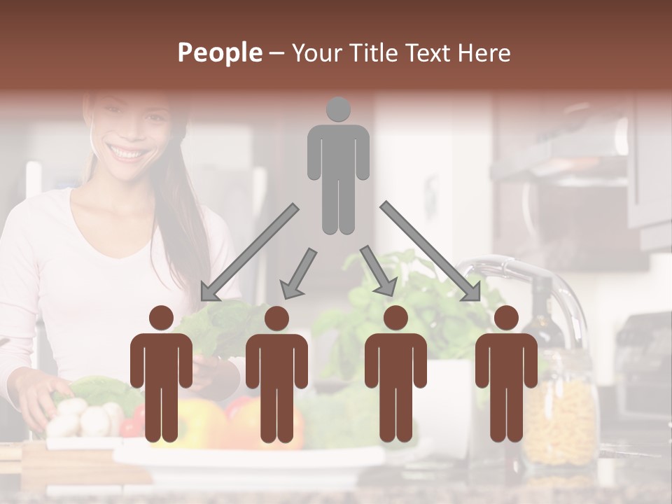 Preparing Fresh Eat PowerPoint Template