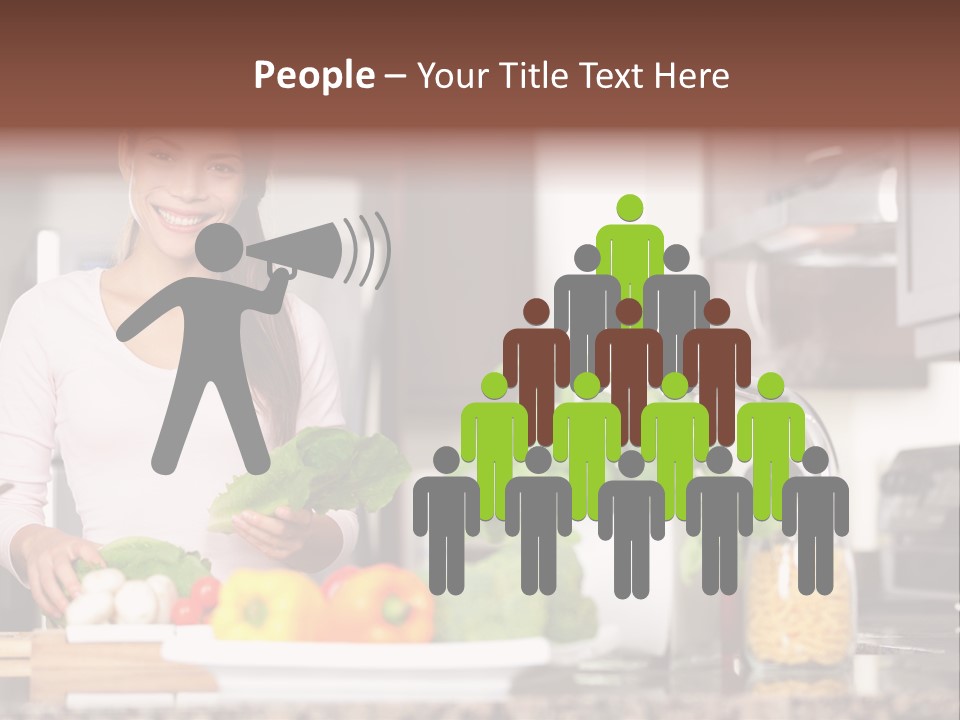 Preparing Fresh Eat PowerPoint Template