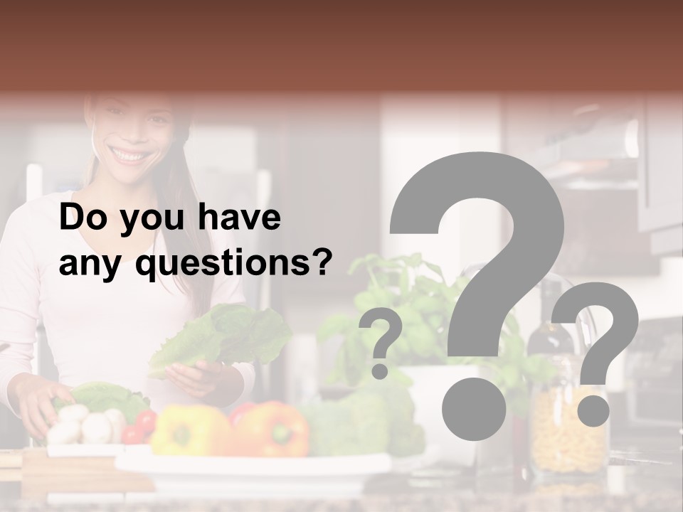 Preparing Fresh Eat PowerPoint Template