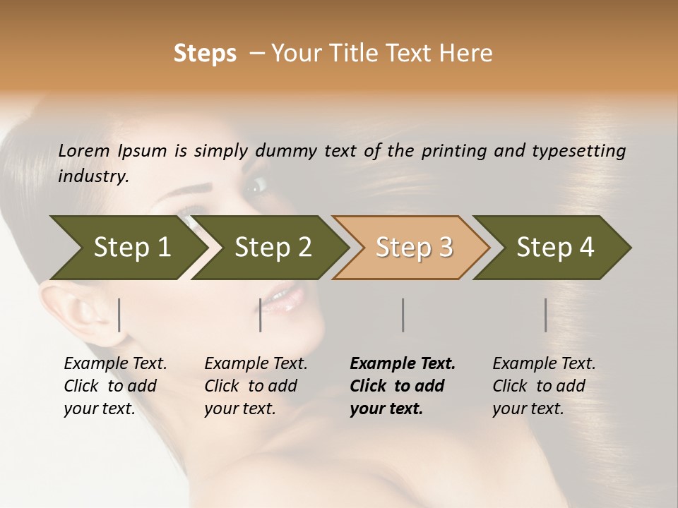 Fashion Profile Smooth PowerPoint Template