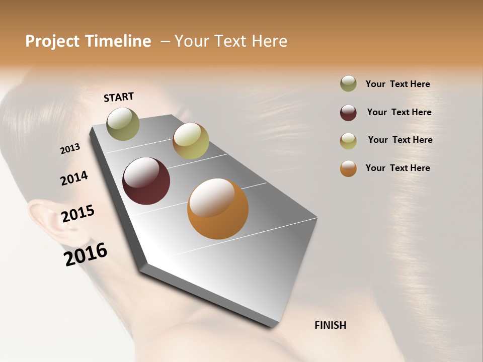 Fashion Profile Smooth PowerPoint Template