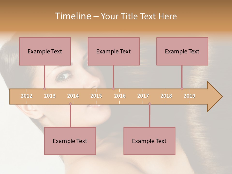 Fashion Profile Smooth PowerPoint Template