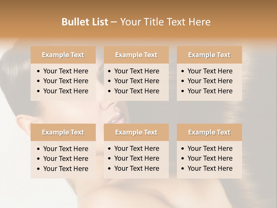 Fashion Profile Smooth PowerPoint Template