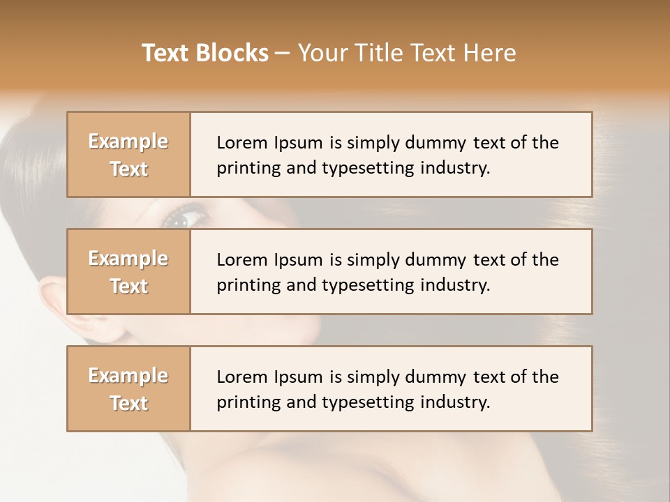 Fashion Profile Smooth PowerPoint Template