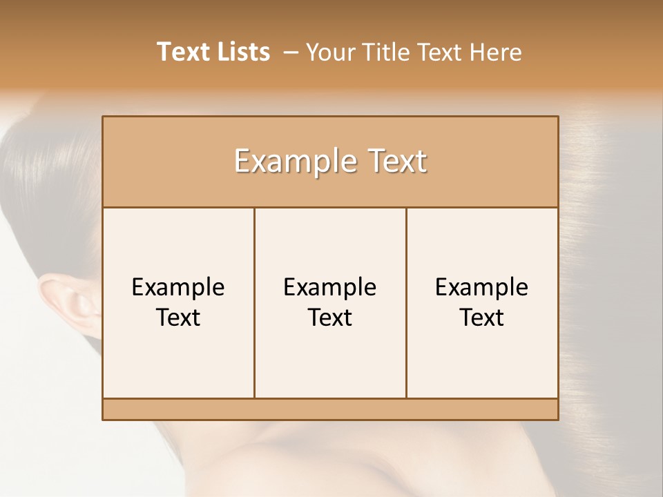 Fashion Profile Smooth PowerPoint Template