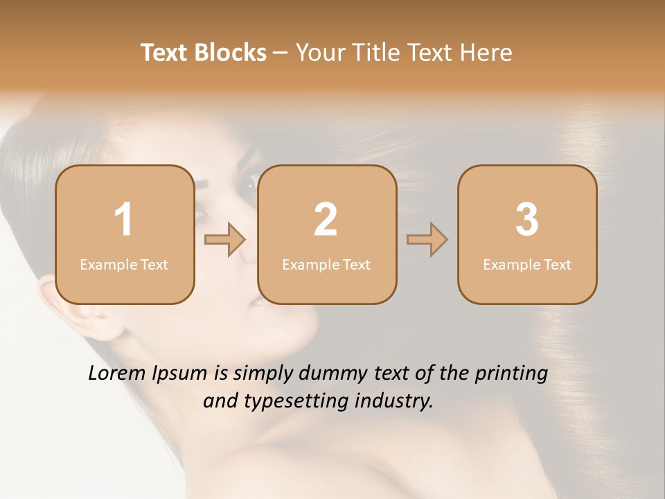 Fashion Profile Smooth PowerPoint Template