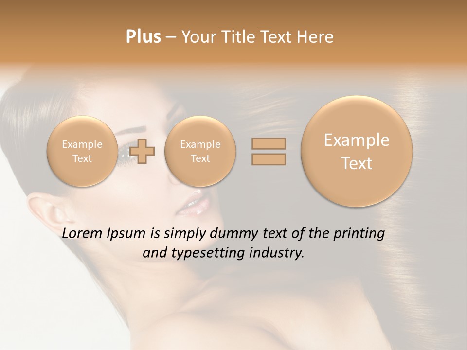 Fashion Profile Smooth PowerPoint Template