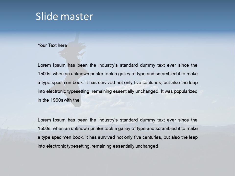 Destinations People Summer PowerPoint Template