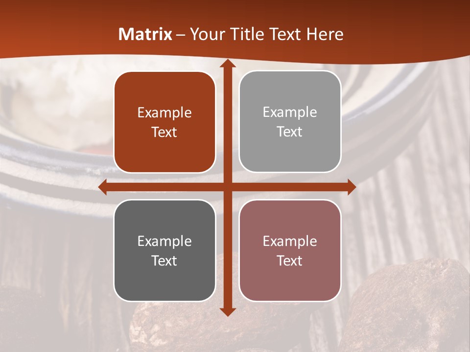 Wood Nut Shea PowerPoint Template