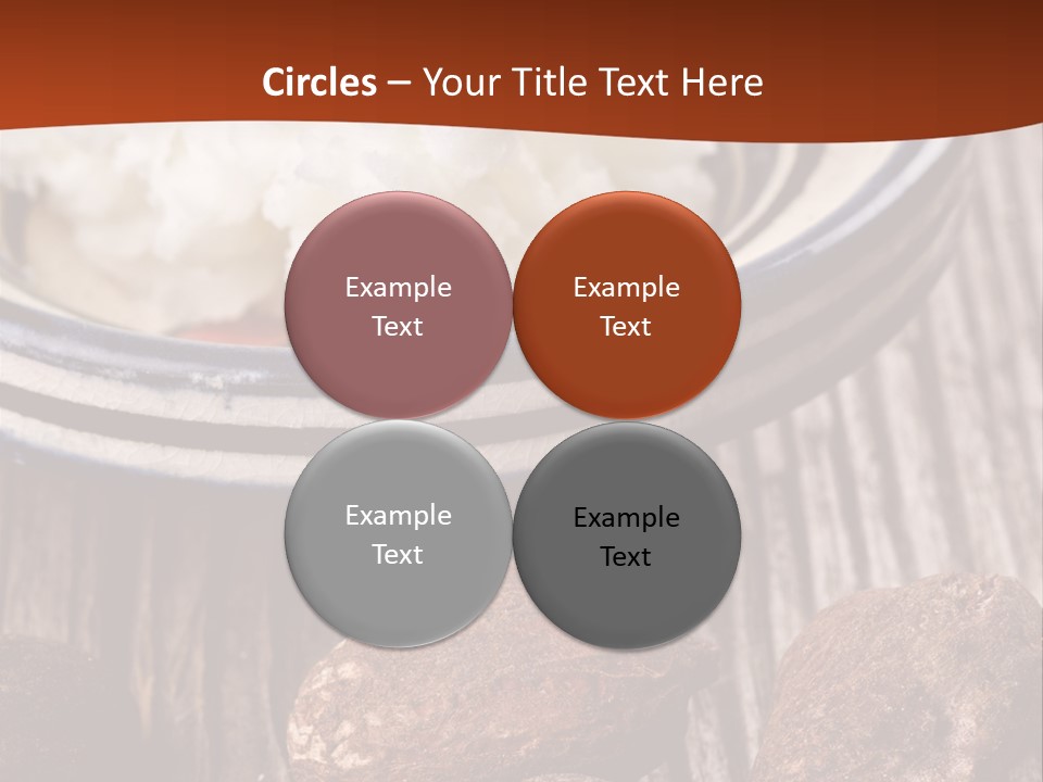 Wood Nut Shea PowerPoint Template