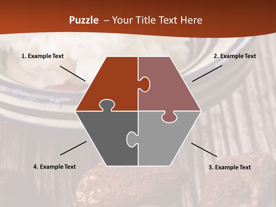 Wood Nut Shea PowerPoint Template