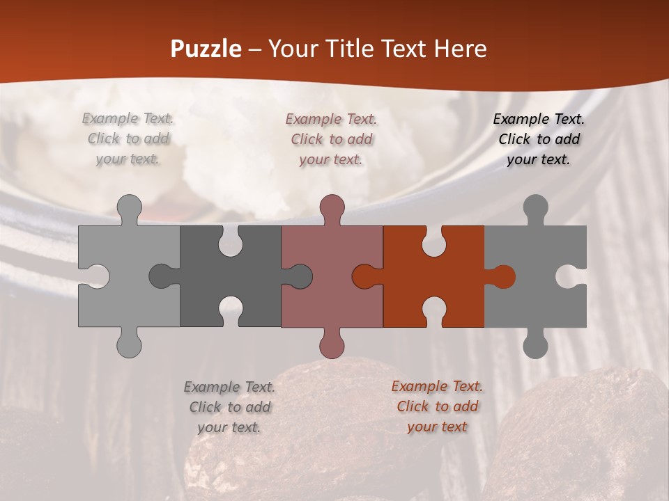 Wood Nut Shea PowerPoint Template