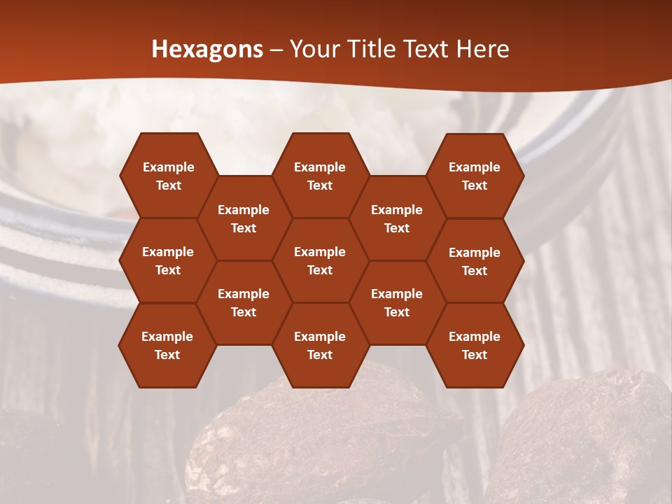 Wood Nut Shea PowerPoint Template