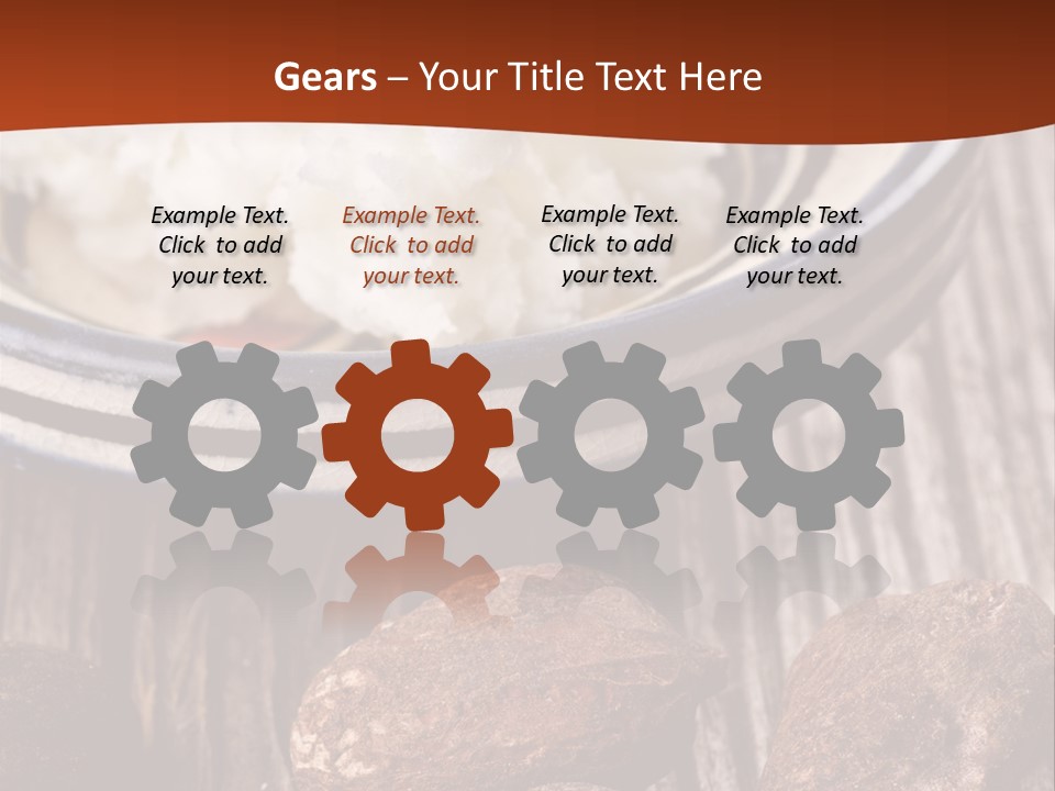 Wood Nut Shea PowerPoint Template