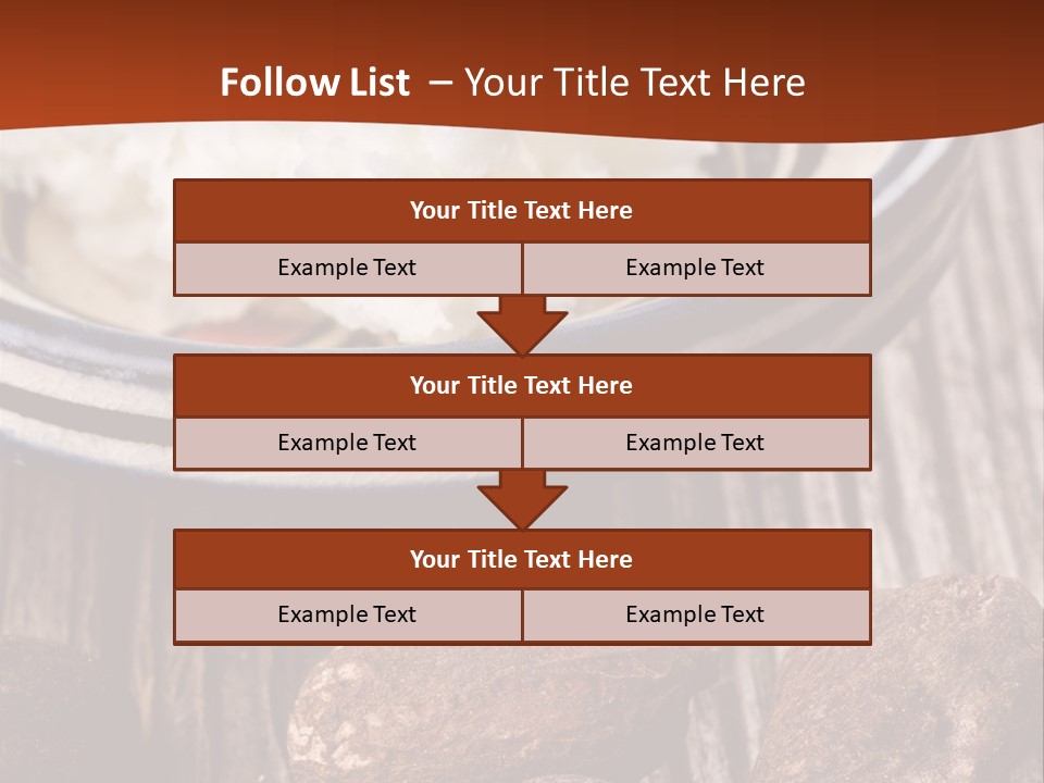 Wood Nut Shea PowerPoint Template