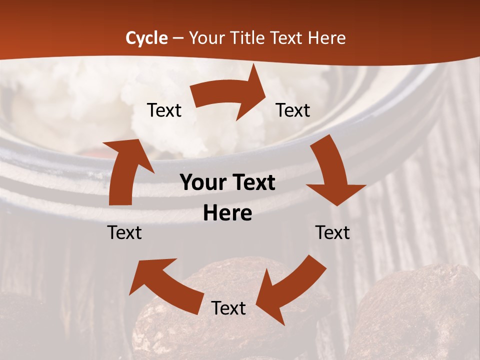 Wood Nut Shea PowerPoint Template