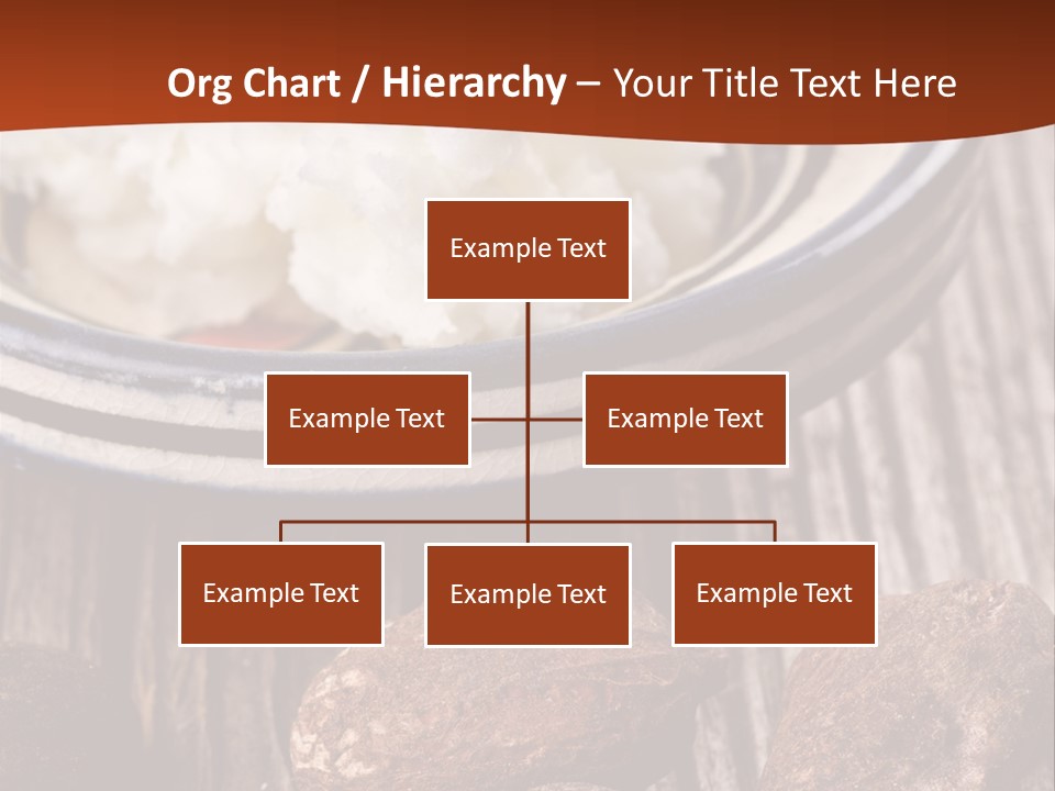 Wood Nut Shea PowerPoint Template
