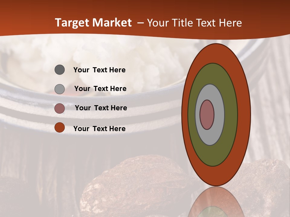 Wood Nut Shea PowerPoint Template