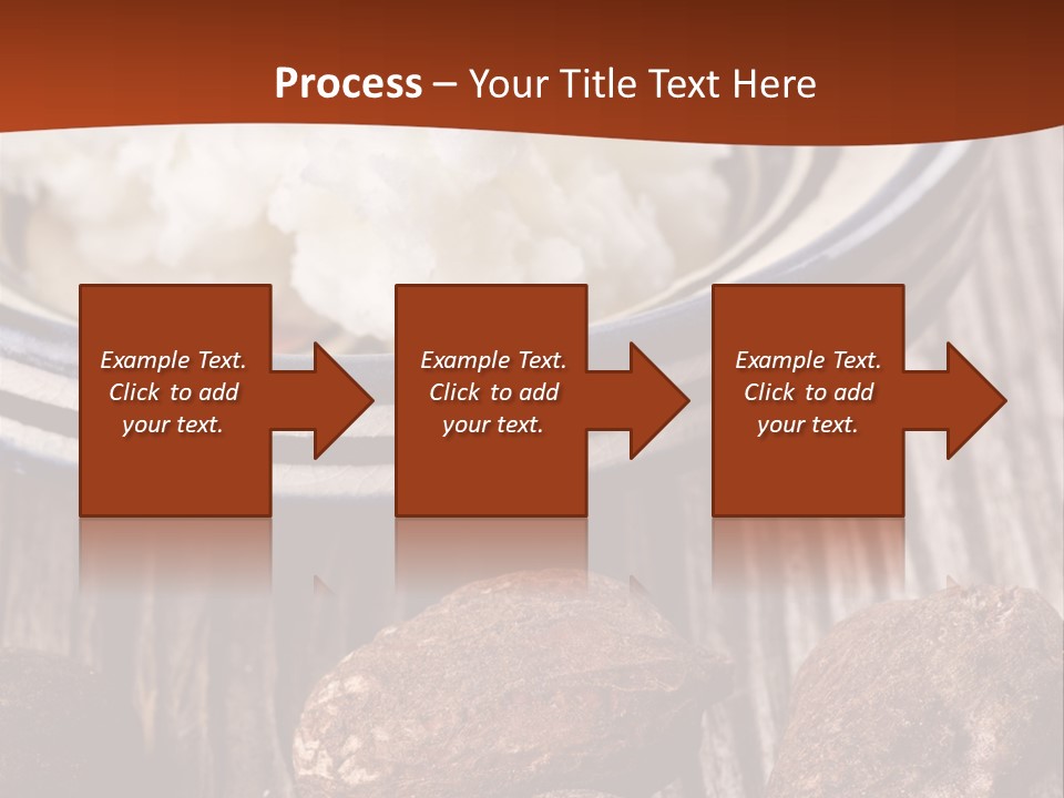Wood Nut Shea PowerPoint Template
