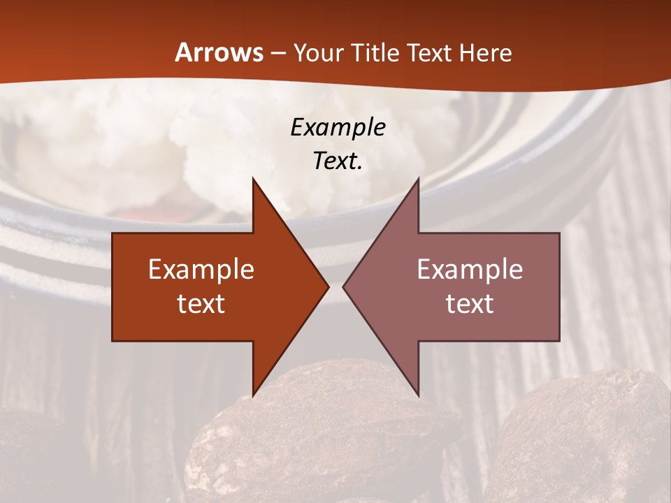 Wood Nut Shea PowerPoint Template