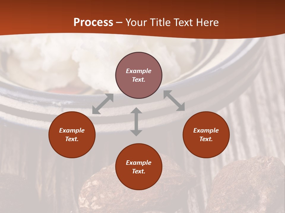 Wood Nut Shea PowerPoint Template