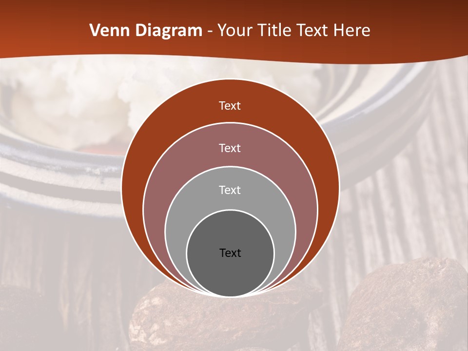 Wood Nut Shea PowerPoint Template