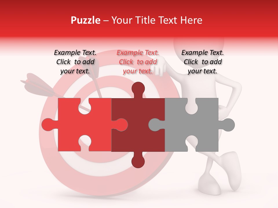 Win Excellence Bullseye PowerPoint Template