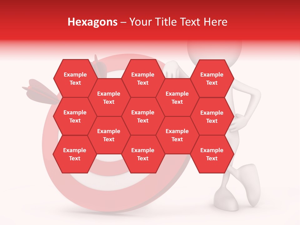 Win Excellence Bullseye PowerPoint Template