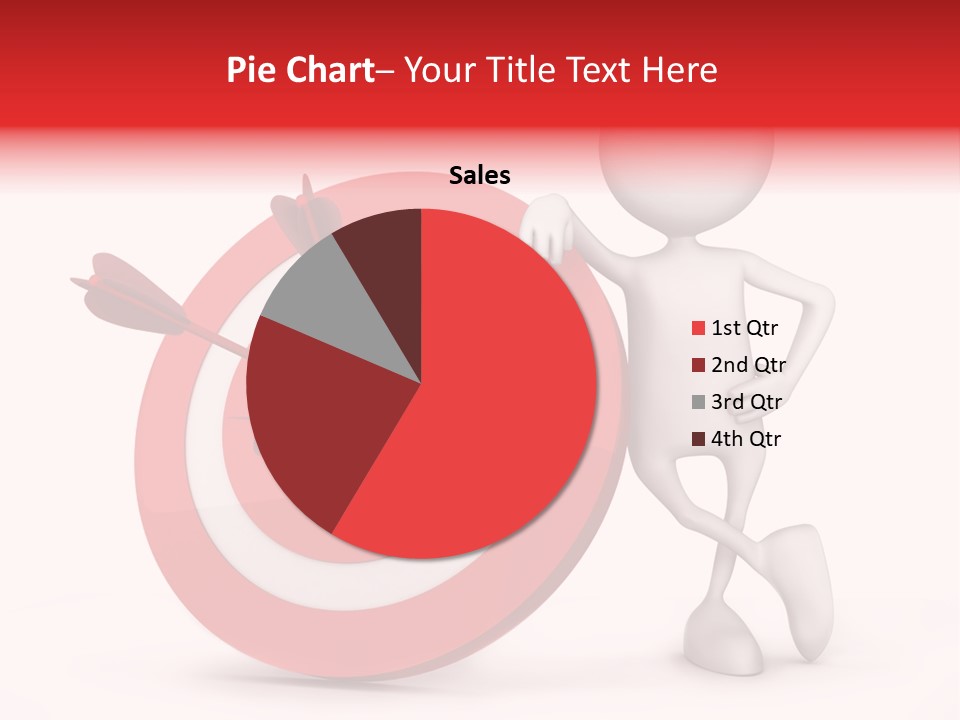 Win Excellence Bullseye PowerPoint Template