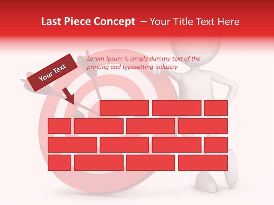 Win Excellence Bullseye PowerPoint Template