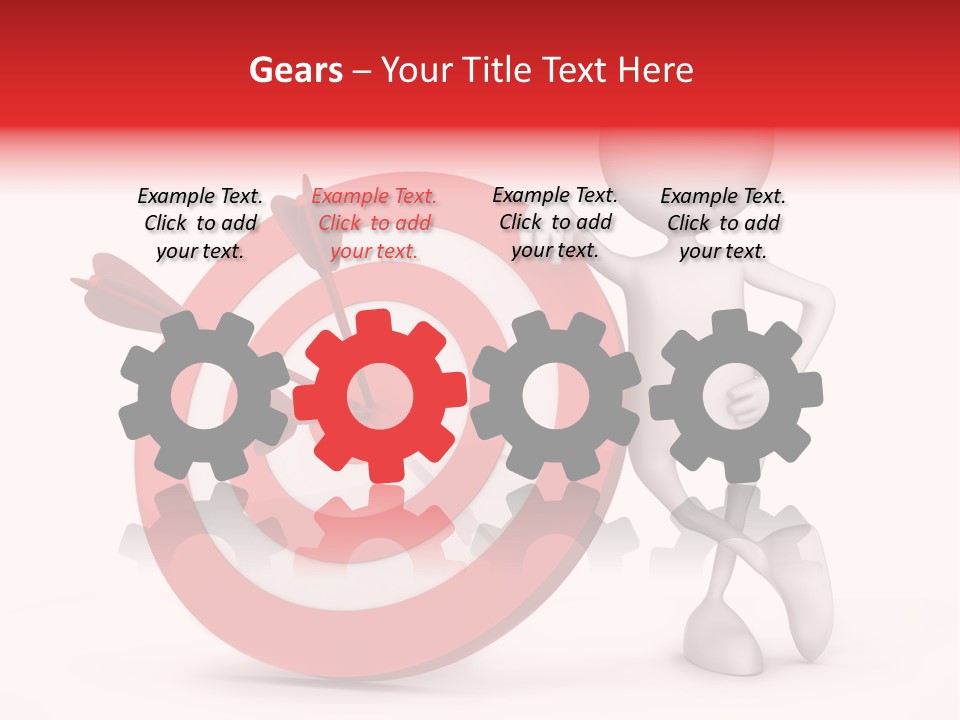 Win Excellence Bullseye PowerPoint Template