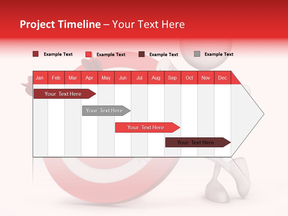 Win Excellence Bullseye PowerPoint Template