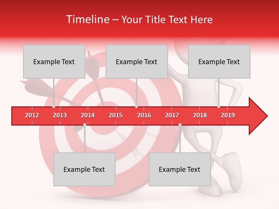 Win Excellence Bullseye PowerPoint Template