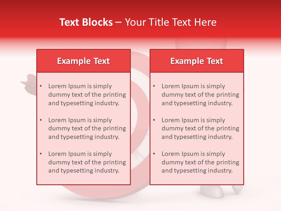 Win Excellence Bullseye PowerPoint Template