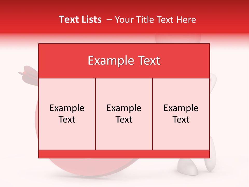 Win Excellence Bullseye PowerPoint Template