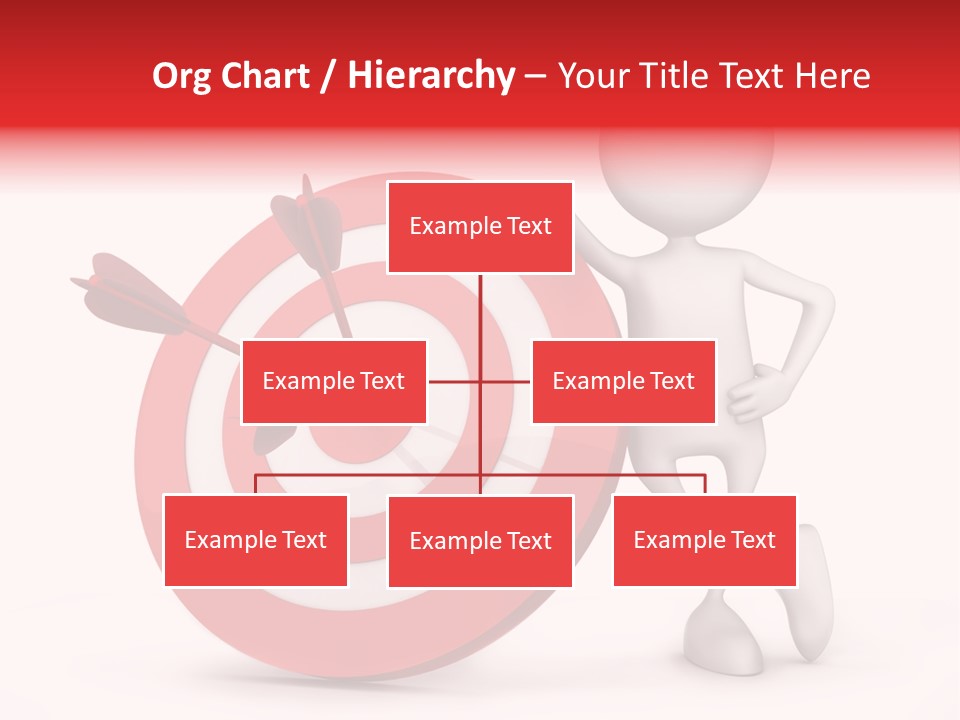 Win Excellence Bullseye PowerPoint Template
