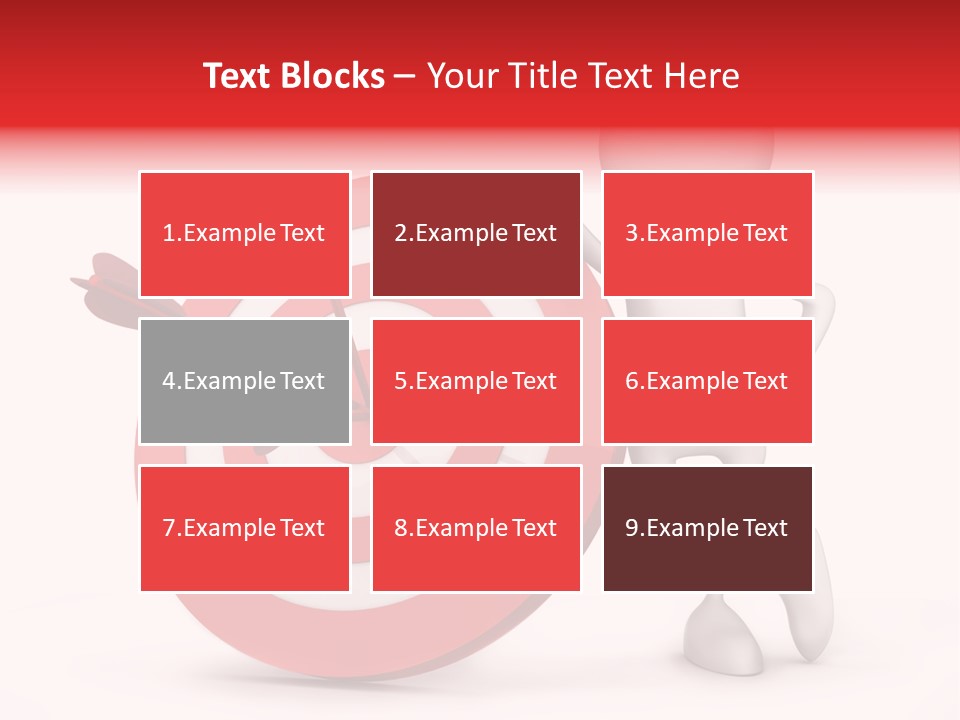Win Excellence Bullseye PowerPoint Template