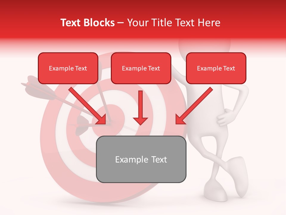 Win Excellence Bullseye PowerPoint Template