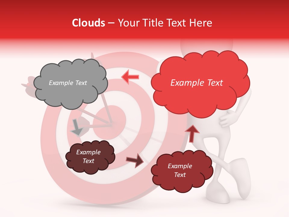 Win Excellence Bullseye PowerPoint Template