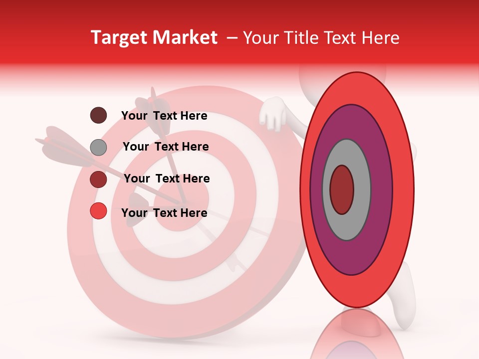 Win Excellence Bullseye PowerPoint Template