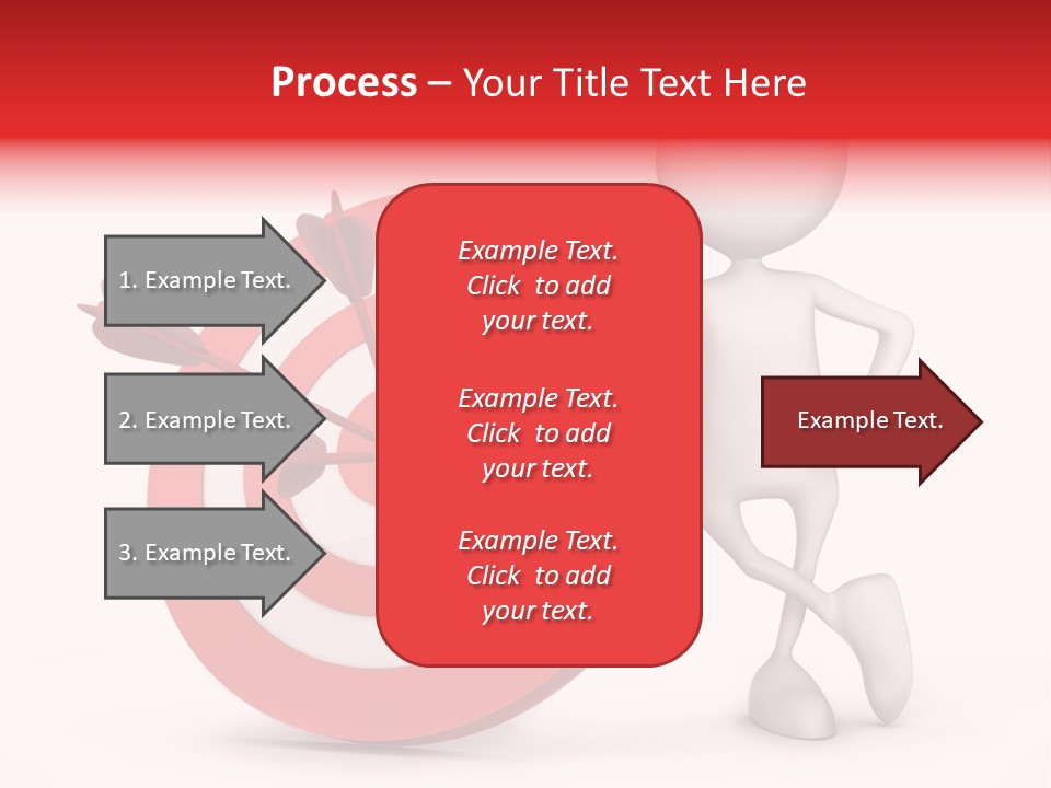 Win Excellence Bullseye PowerPoint Template